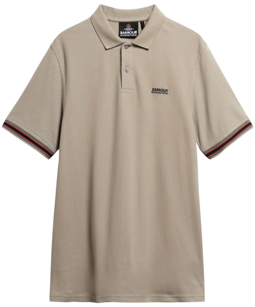Men's Barbour International Horseferry Polo Shirt - Concrete
