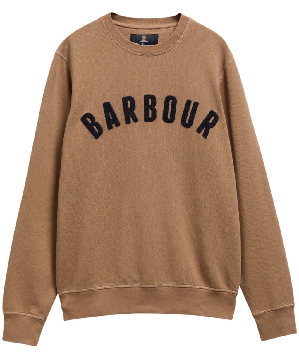 Men's Barbour Prep Logo Crew Sweater - Sandstone