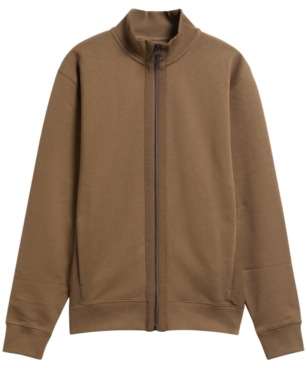 Men's Barbour Caldbeck Full Zip Sweatshirt - Beech