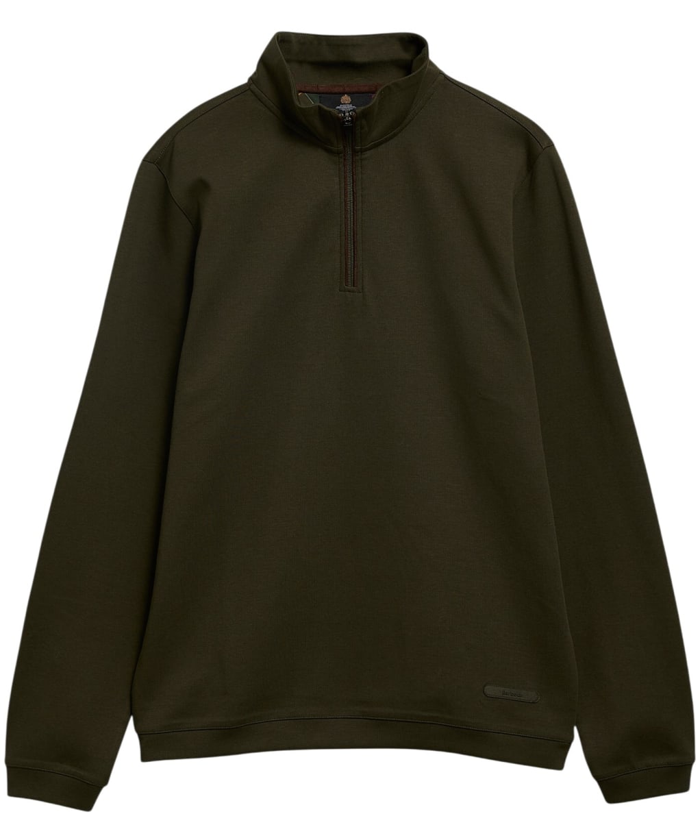Men's Barbour Guy Half Zip Sweatshirt - Sage
