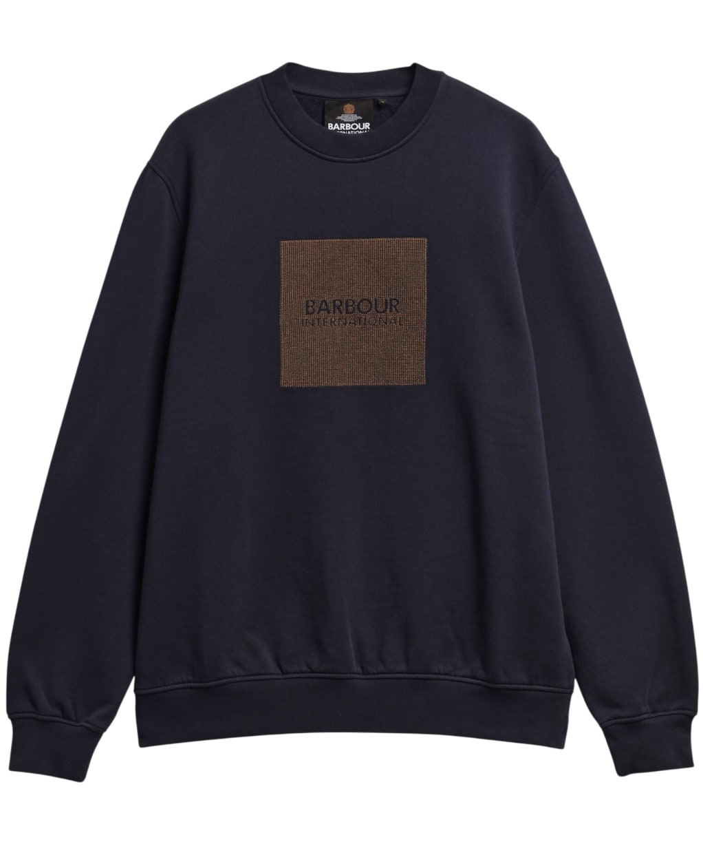 Men's Barbour International Burnett Sweatshirt - Navy Blazer
