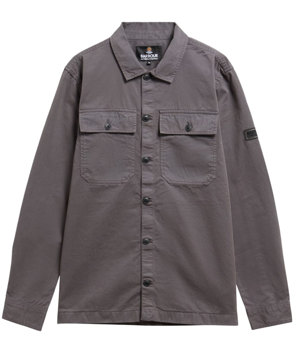 Men's Barbour International Arlo Overshirt - Asphalt