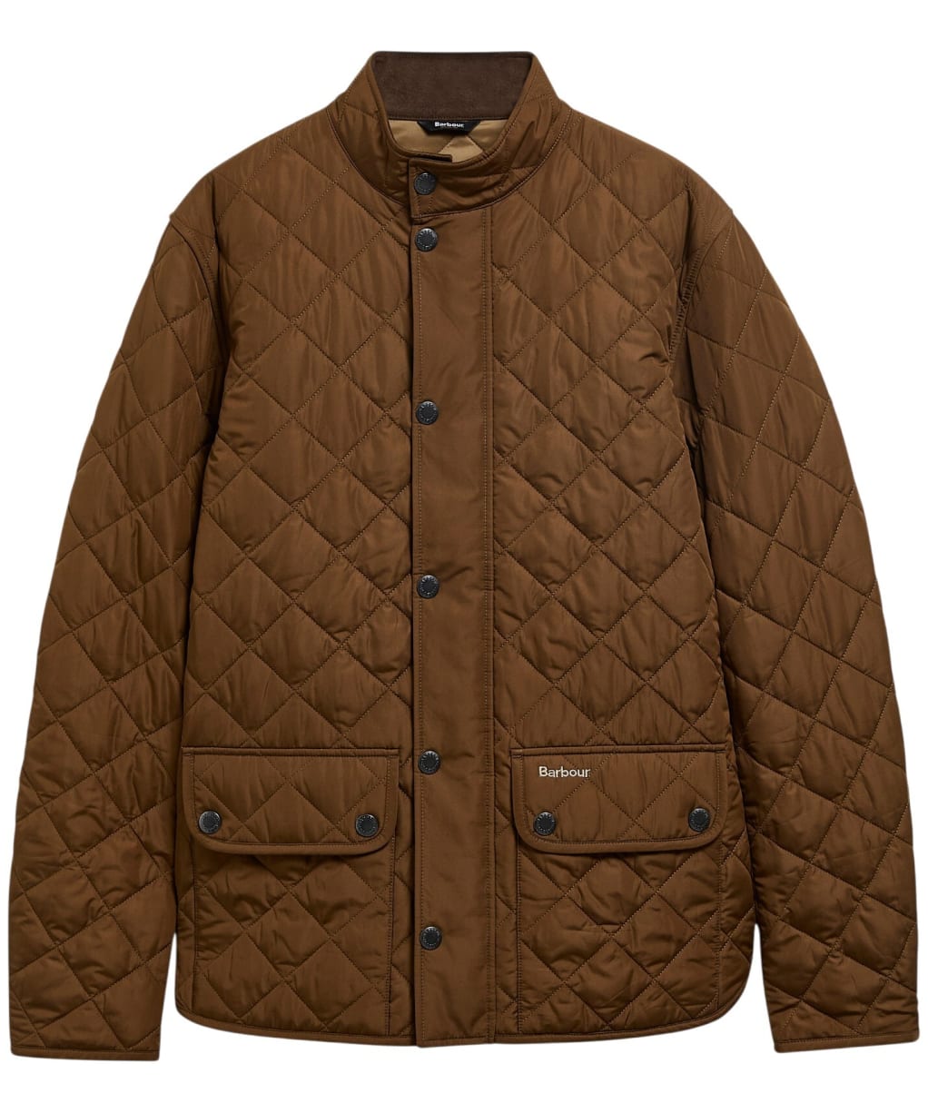 Men's Barbour Lowerdale Quilted Jacket - Dark Sand