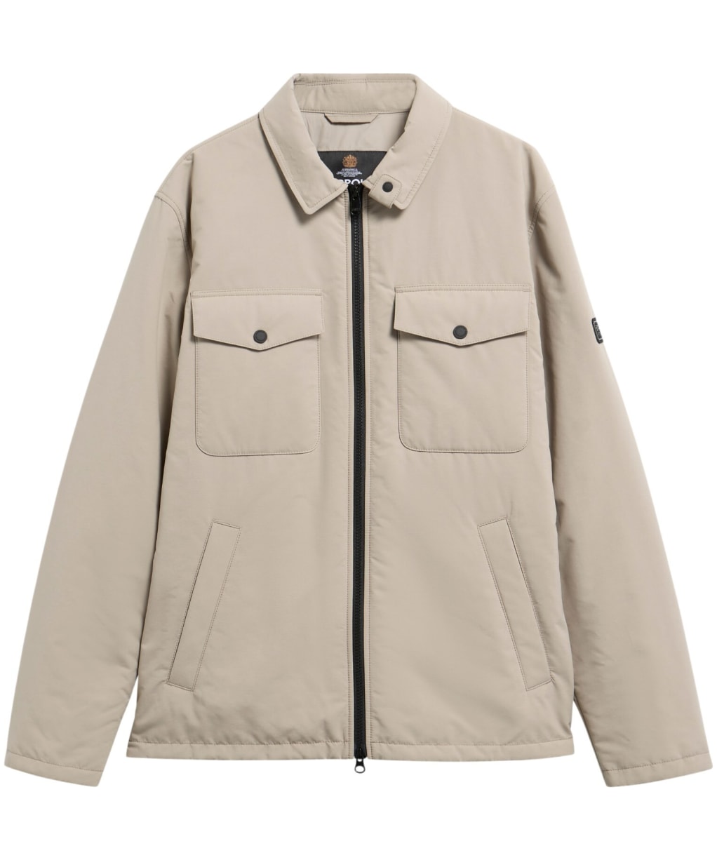 Men's Barbour International Distill Quilted Jacket - Concrete