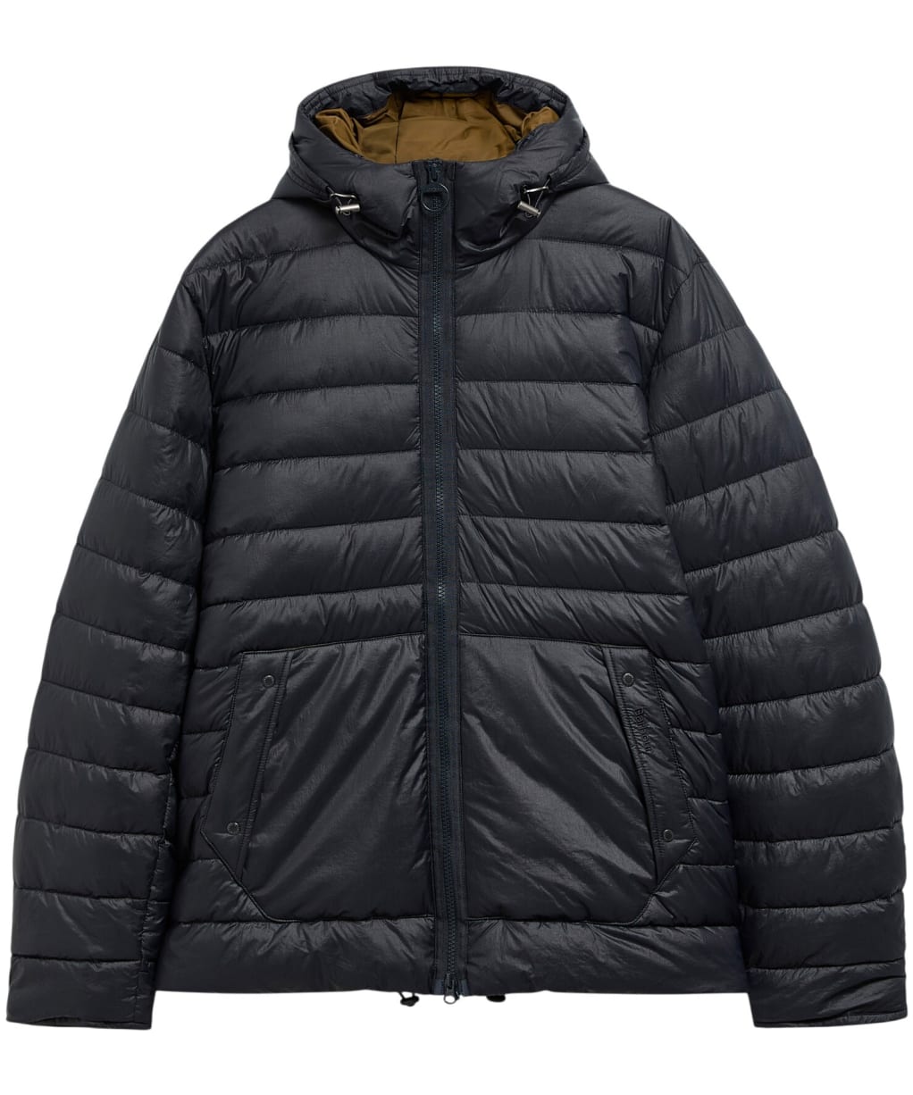  Men's Barbour Re-Engineered Hadden Quilted Jacket - Dark Navy