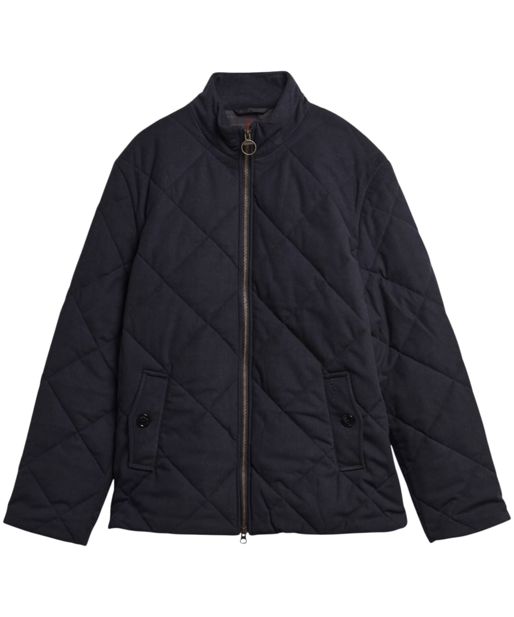 Men's Barbour Corden Quilted Jacket - Dark Navy