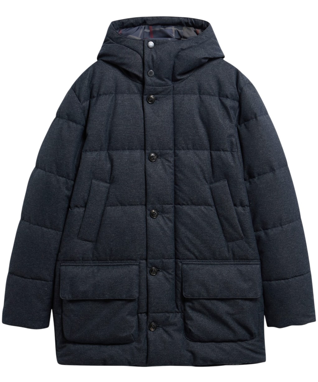 Men's Barbour Winter Bedale Puffer Jacket - Dark Navy