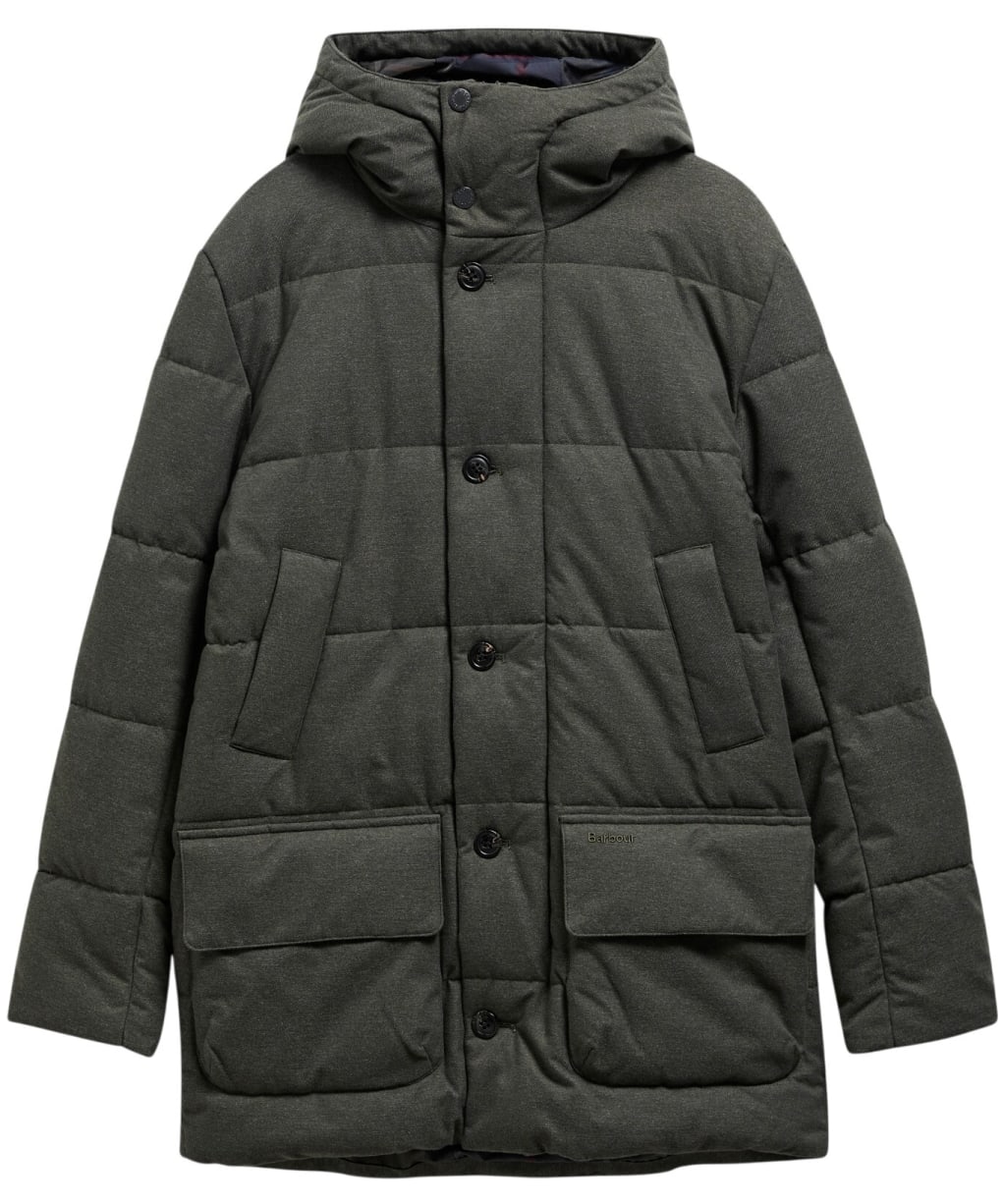 Men's Barbour Winter Bedale Puffer Jacket - Dark Sage