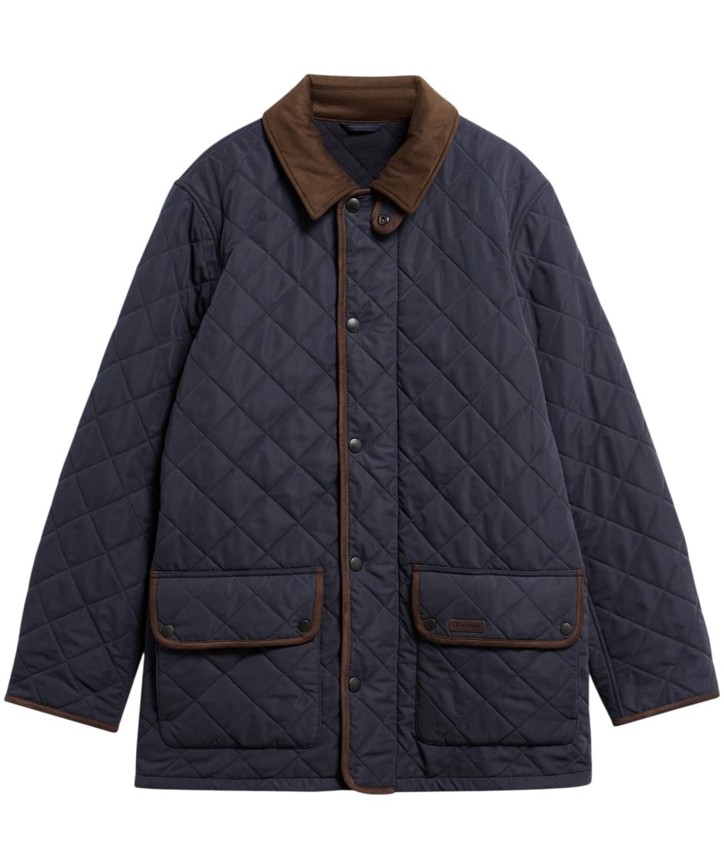 Men's Barbour Thursby Polarquilt Jacket - Dark Navy