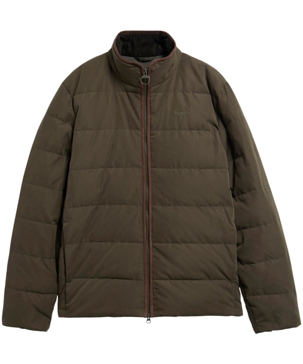 Men's Barbour Noree Quilted Jacket - Dark Sage