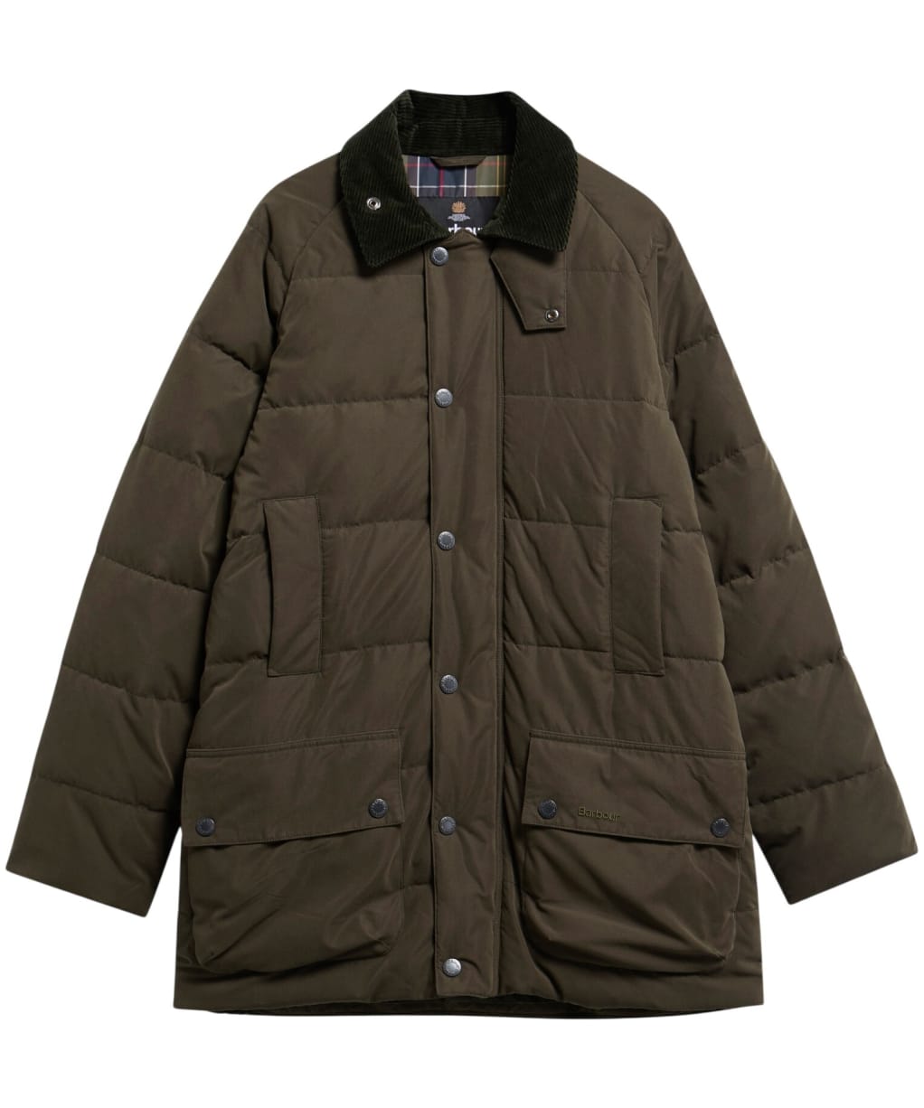 Men's Barbour Beaufort Puffer Jacket - Dark Sage