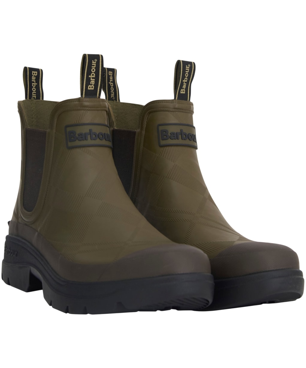 Men's Barbour Breacon Chelsea Welly - Olive