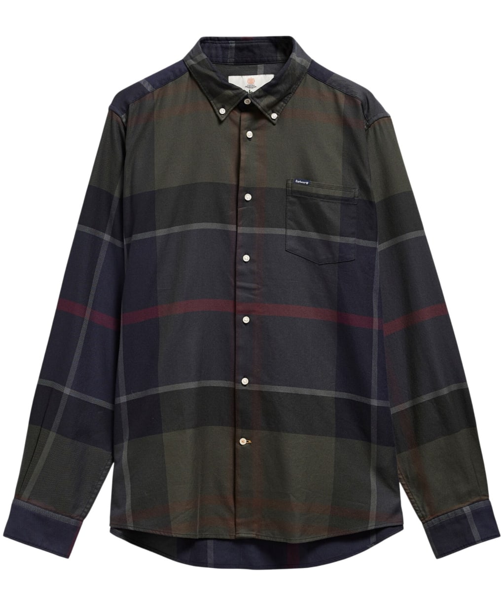 Men’s Barbour Dunoon Tailored Shirt - Shadow Classic Tartan