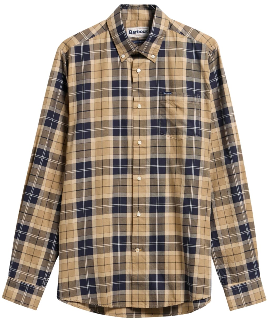 Men’s Barbour Wetherham Tailored Shirt - Birchwood Dress Tartan
