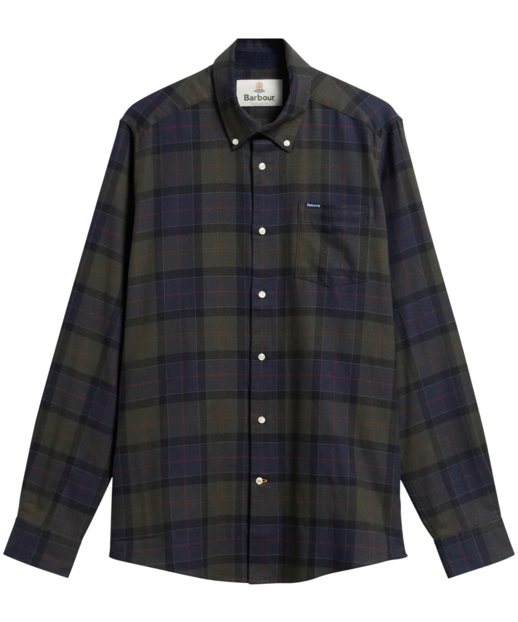 Men’s Barbour Fortrose Tailored Shirt - Shadow Classic Tartan