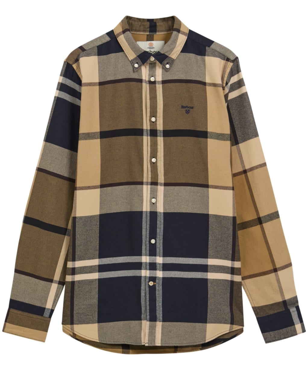 Men’s Barbour Iceloch Tailored Shirt - Birchwood Dress Tartan