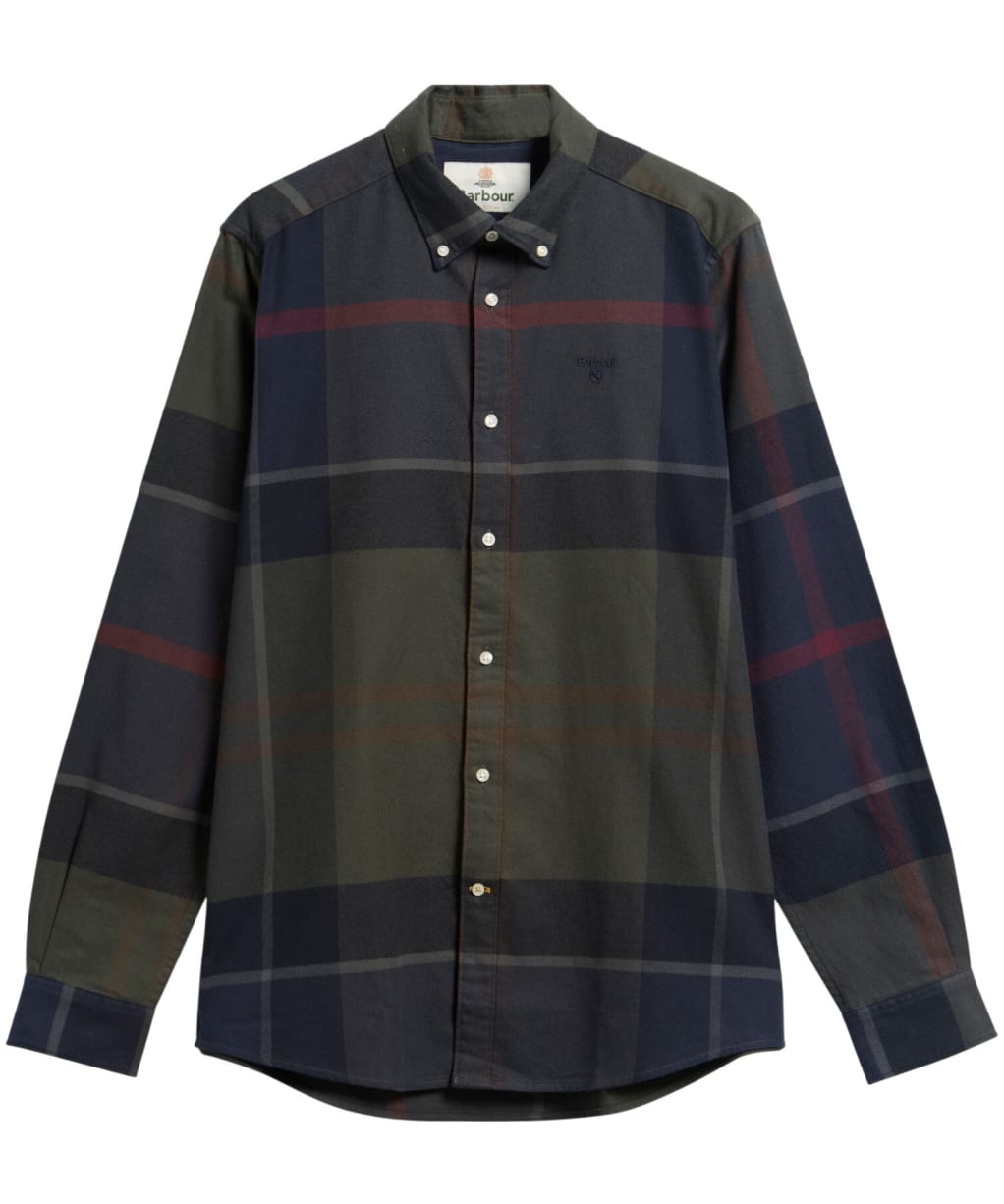 Men’s Barbour Iceloch Tailored Shirt - Shadow Classic Tartan