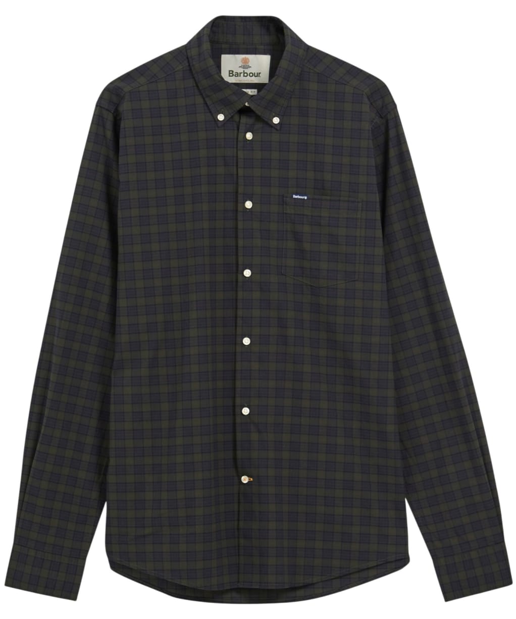 Men’s Barbour Lomond Tailored Shirt - Shadow Classic Tartan