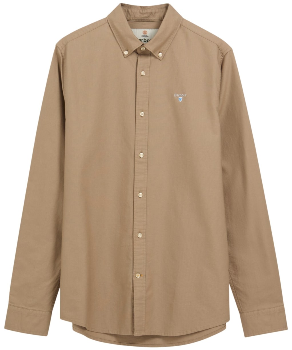 Men's Barbour Oxtown Tailored Shirt - Washed Stone