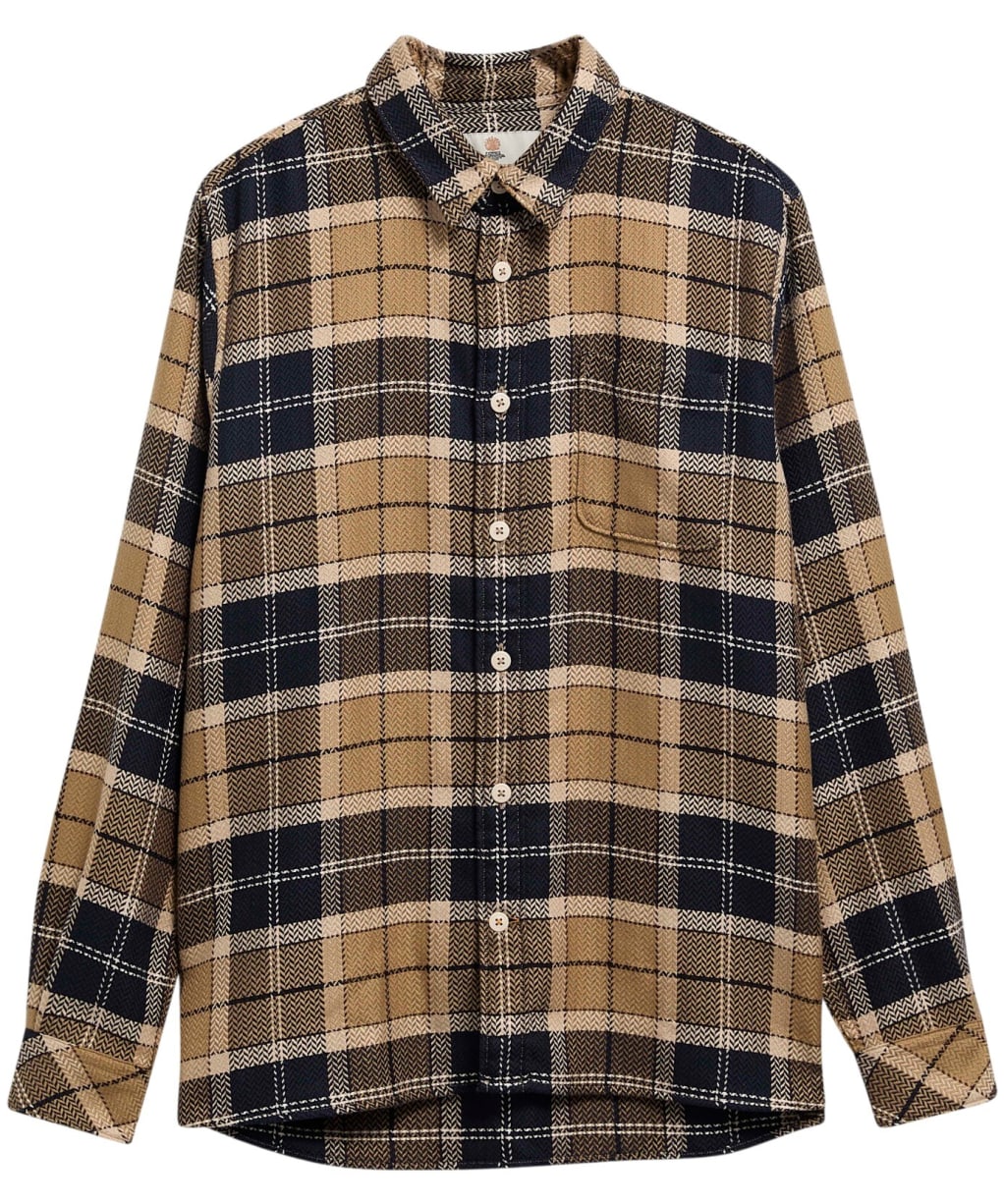 Men's Barbour Fergus Relaxed Tartan Shirt - Birchwood Dress Tartan