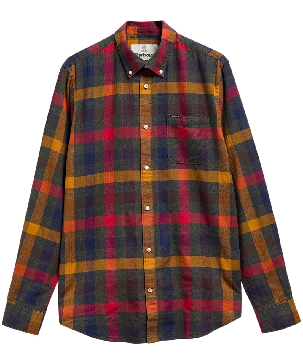 Men's Barbour Danloch Tailored Gingham Shirt - Classic Tartan