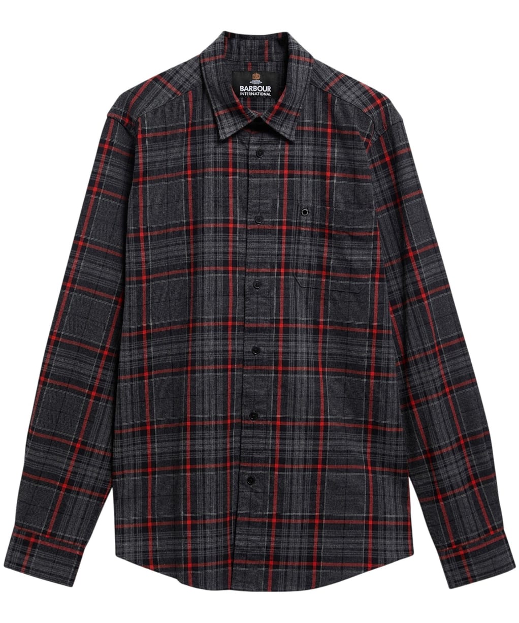 Men's Barbour International Boothe Shirt - Black