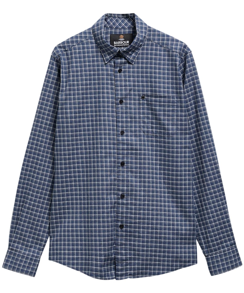 Men's Barbour International Malkin Shirt - Washed Charcoal