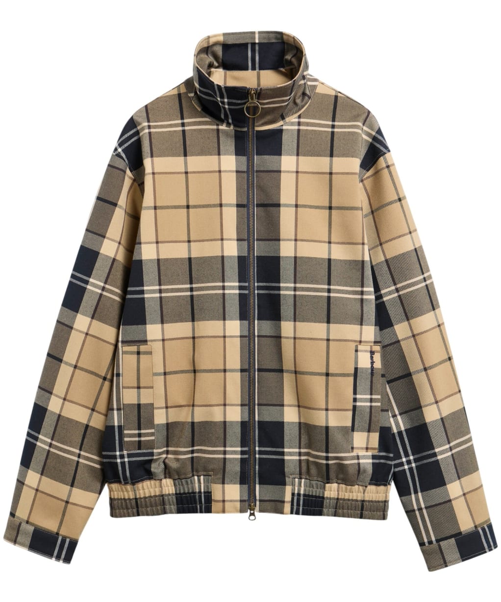 Men's Barbour Tartan Showerproof Blouson Jacket - Birchwood Dress Tartan