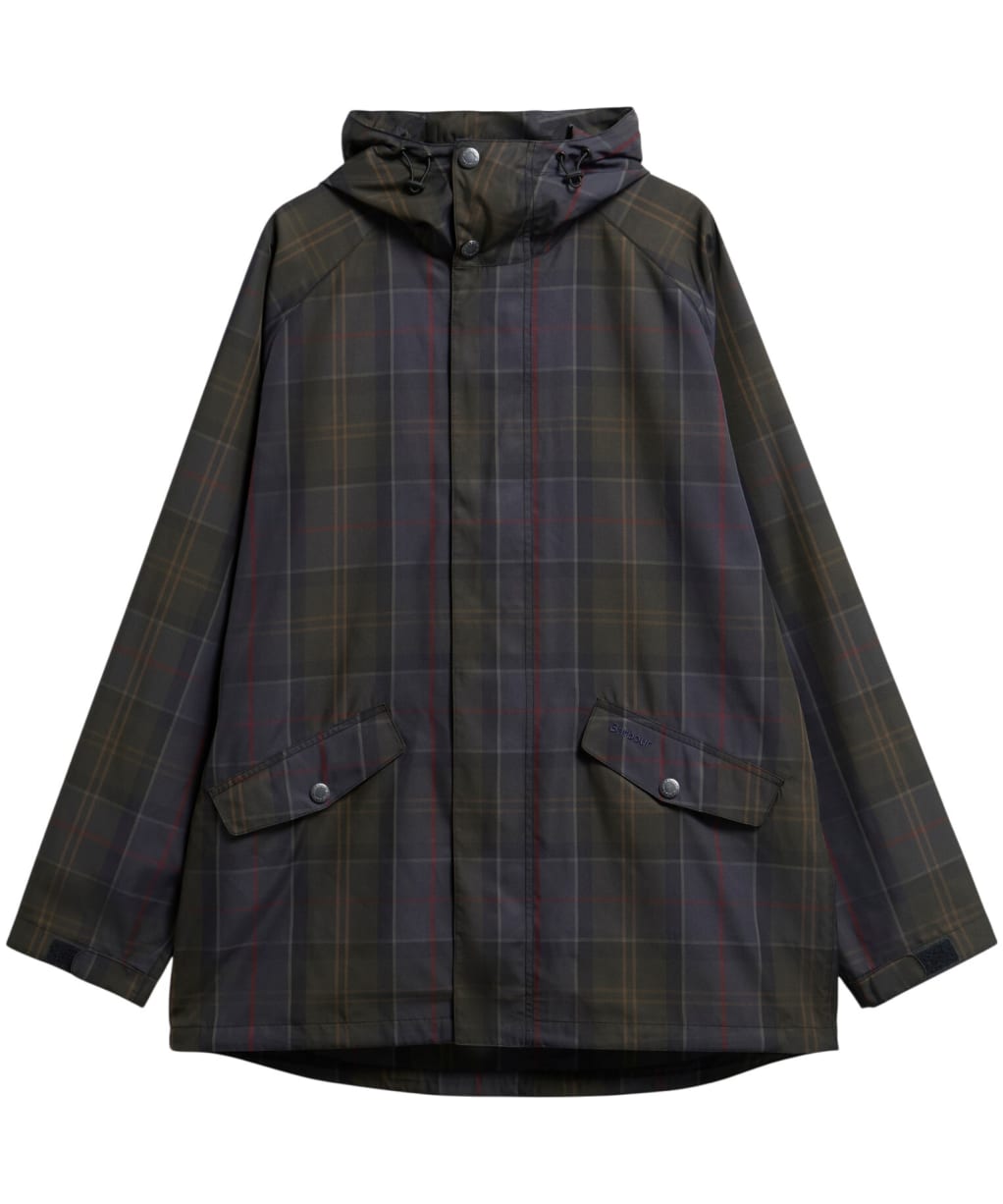 Men's Barbour Tartan Showerproof Jacket - Shadow Classic Tartan
