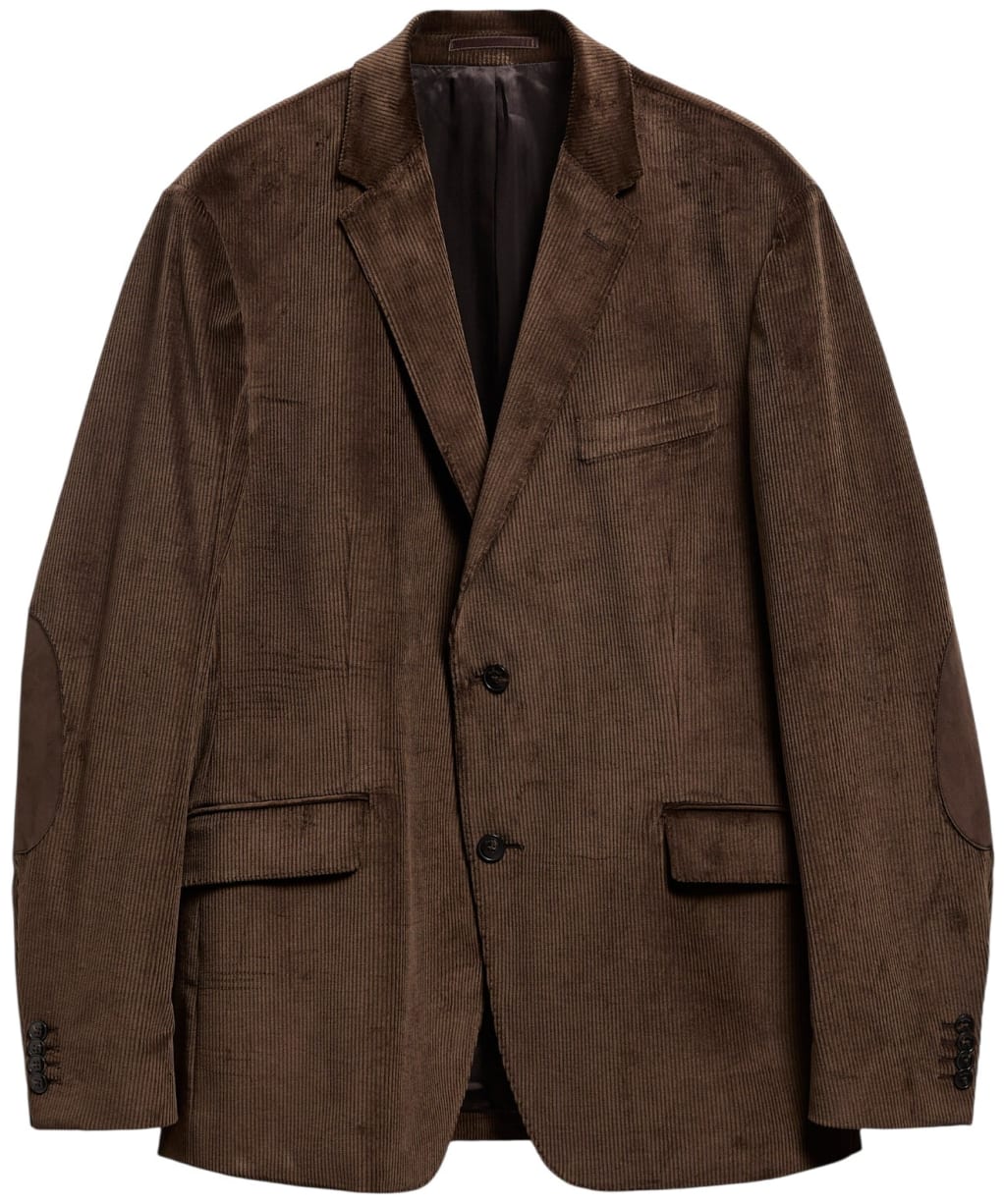 Men's Barbour Brosnan Cord Blazer - Brown