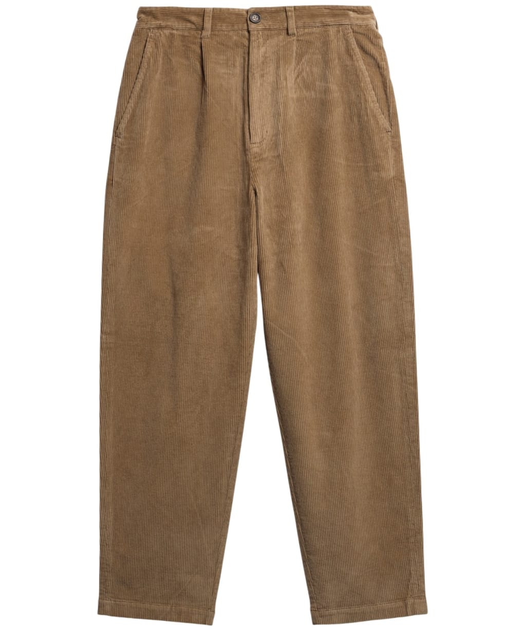 Men's Barbour Stretch Cord Relaxed Fit Trouser - Mushroom