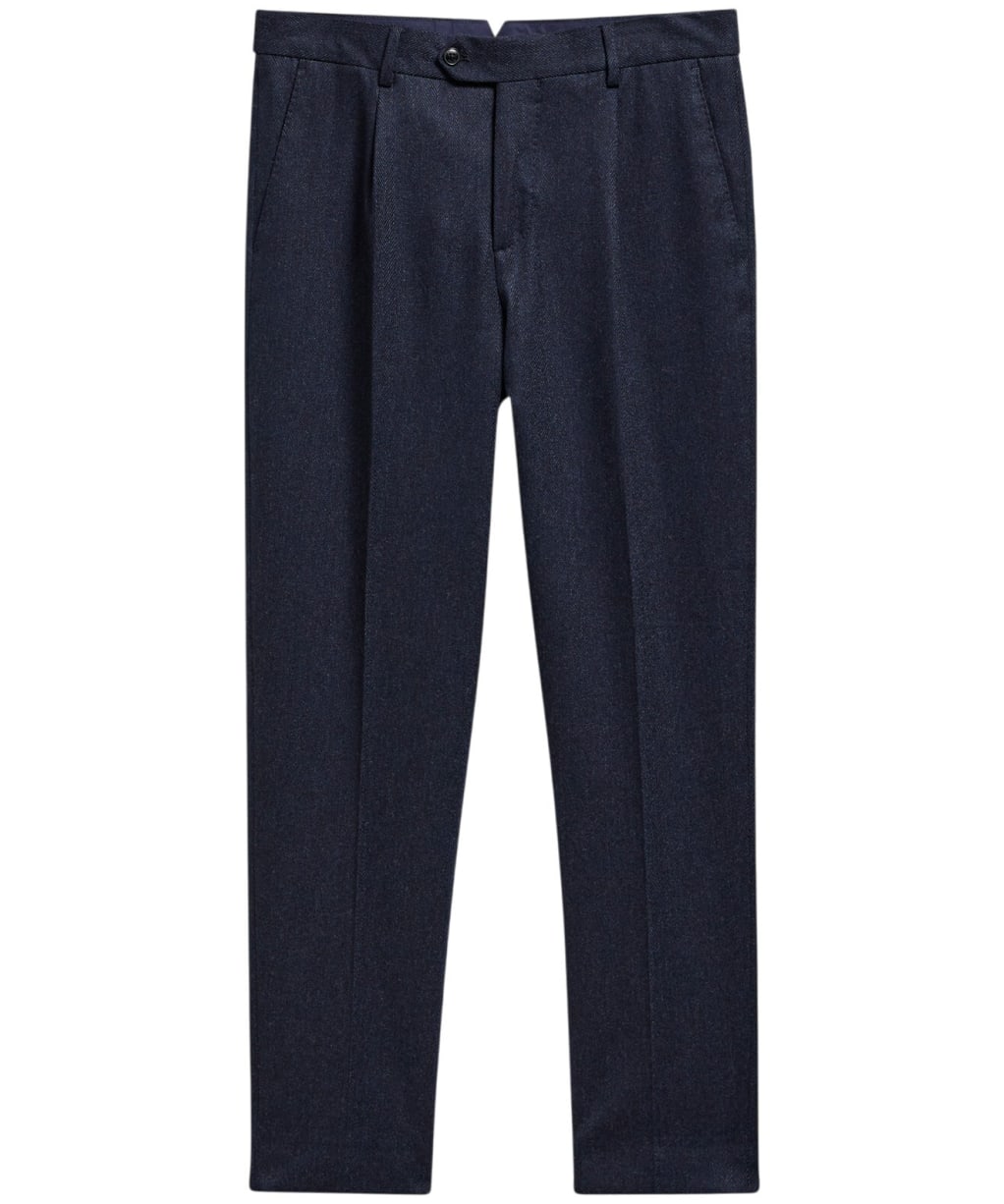 Men's Barbour Fairford Herringbone Trouser - Forest