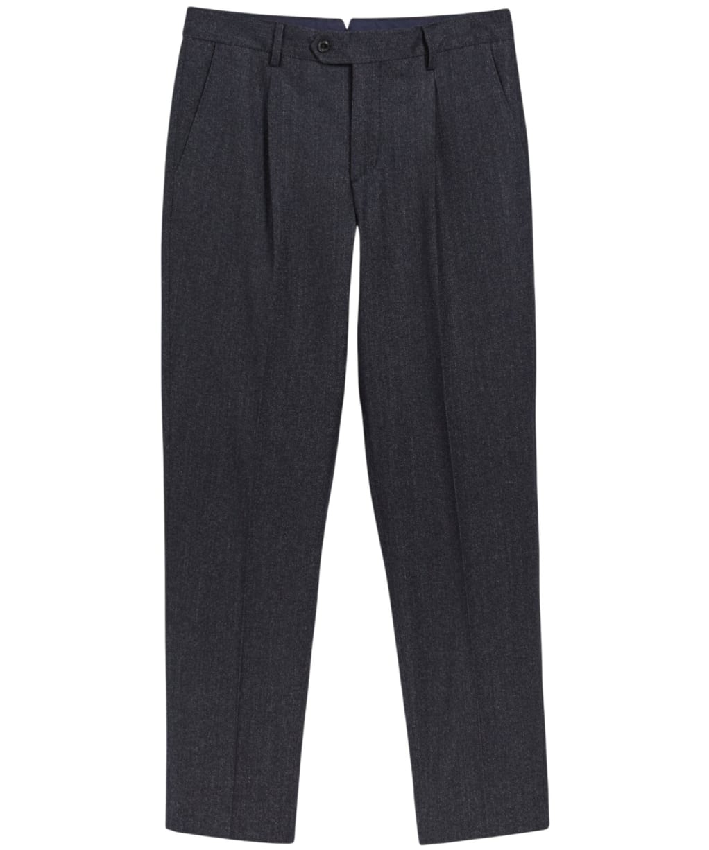 Men's Barbour Carlton Wool Cashmere Trouser - Navy Marl
