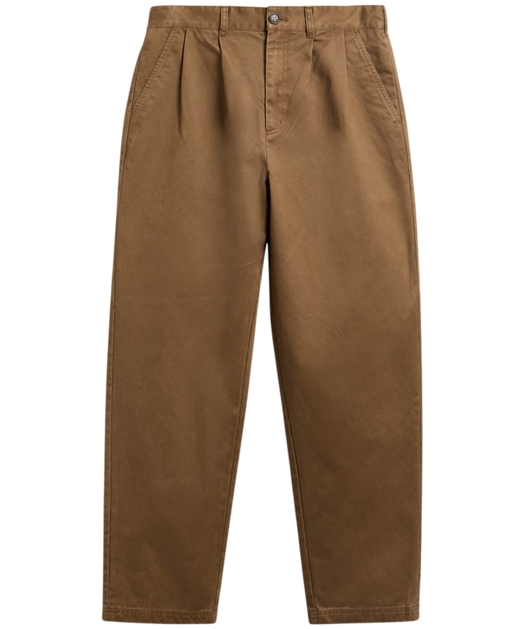 Men's Barbour Yorklane Twill Trouser - Dark Sand