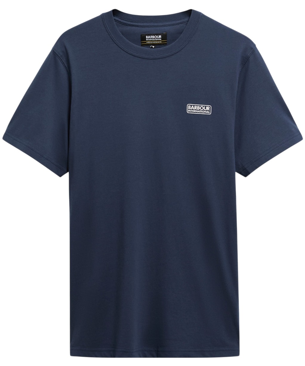 Men's Barbour International Small Logo Tee - Oxford Navy