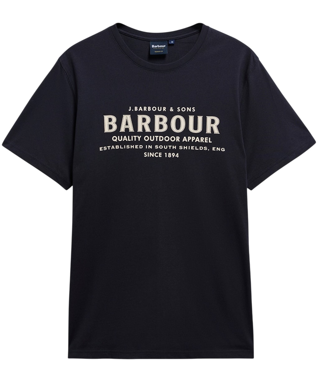 Men's Barbour Moorside Logo T-Shirt - Dark Navy