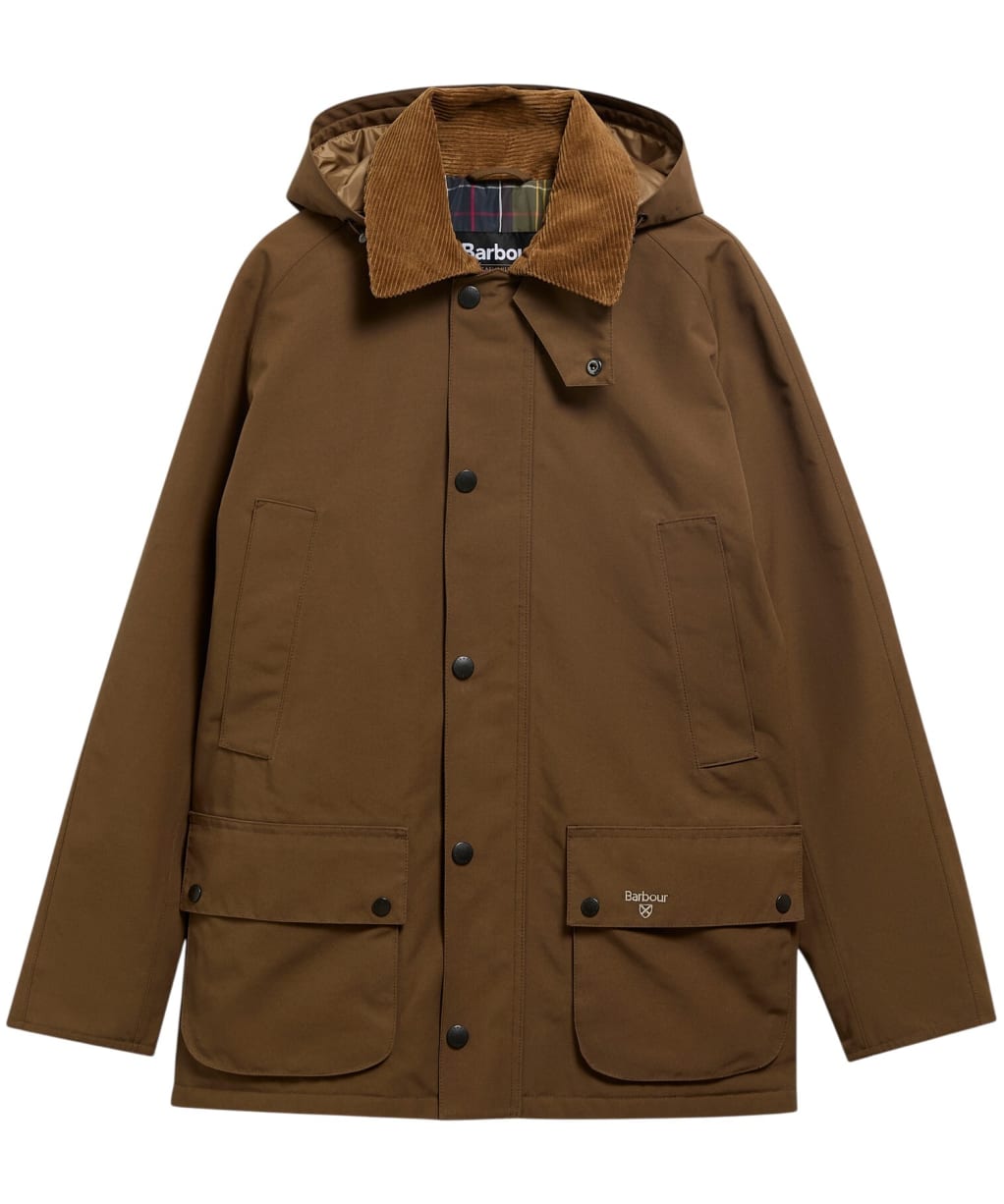 Men's Barbour Winter Ashby Waterproof Jacket - Dark Sand