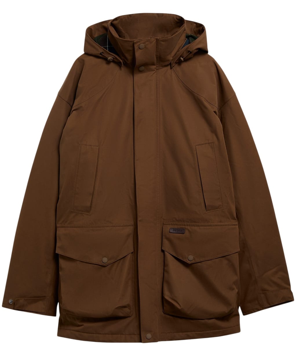 Men's Barbour Farlam Waterproof Jacket - Dark Sand