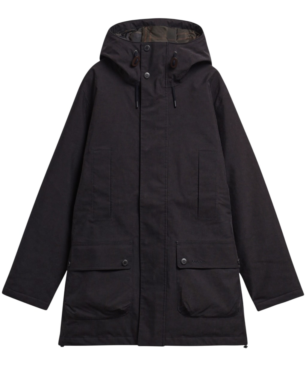 Men's Barbour Northfield Winter Waterproof Parka - Dark Navy
