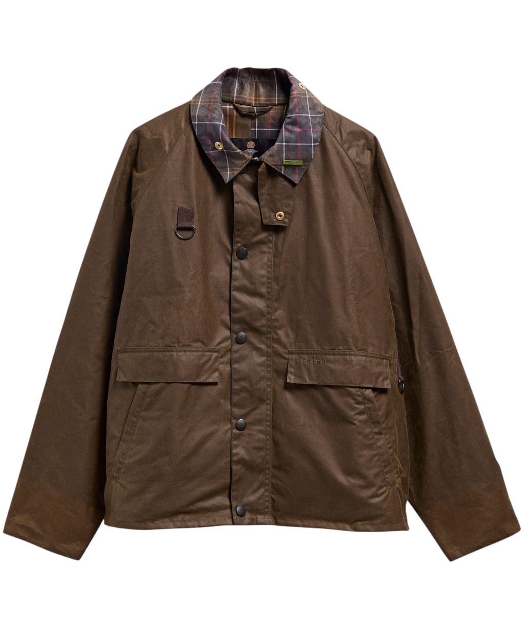 Men's Barbour Icons Spey Waxed Jacket - Beech