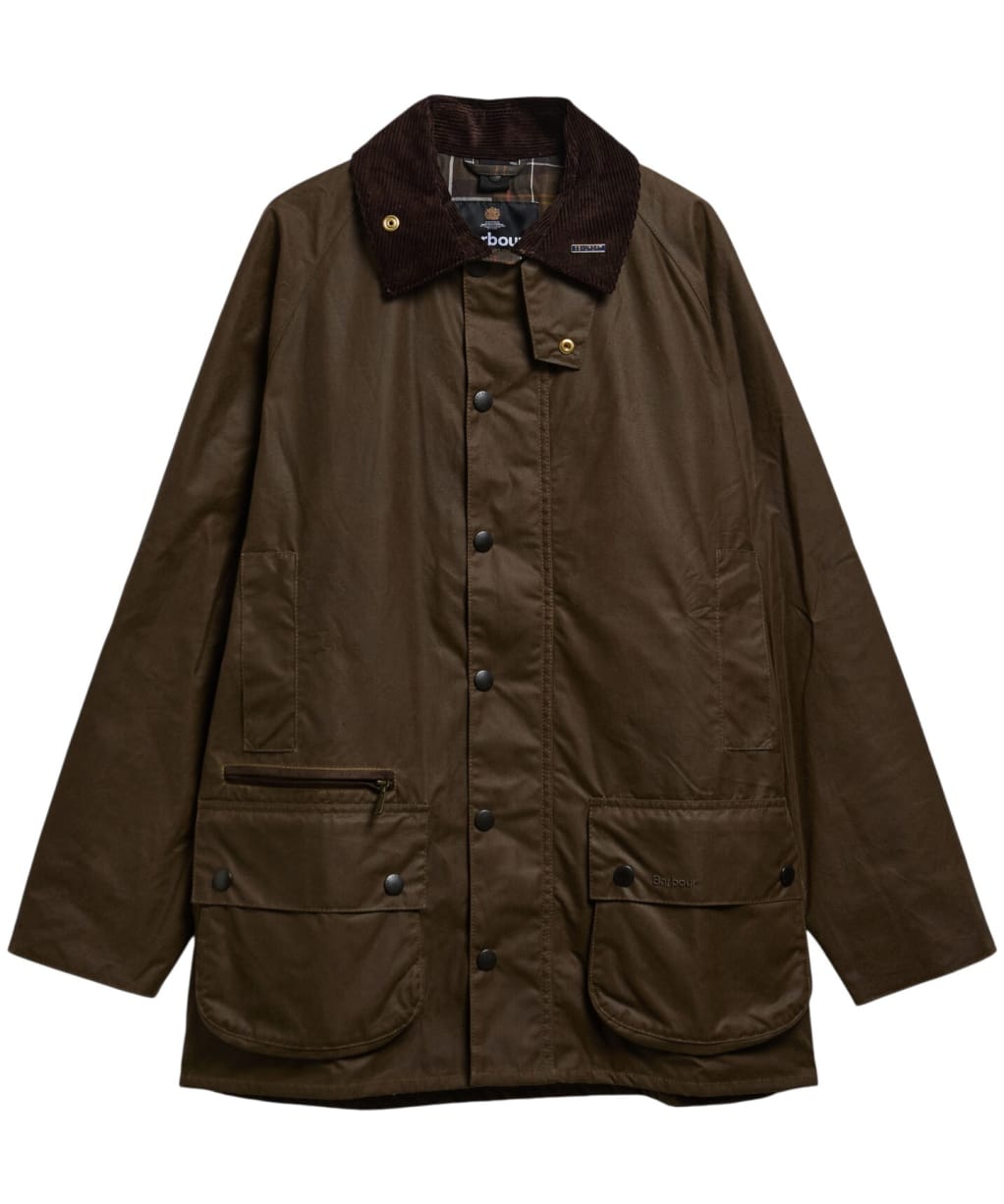 Men's Barbour Icons Beaufort Waxed Jacket - Beech