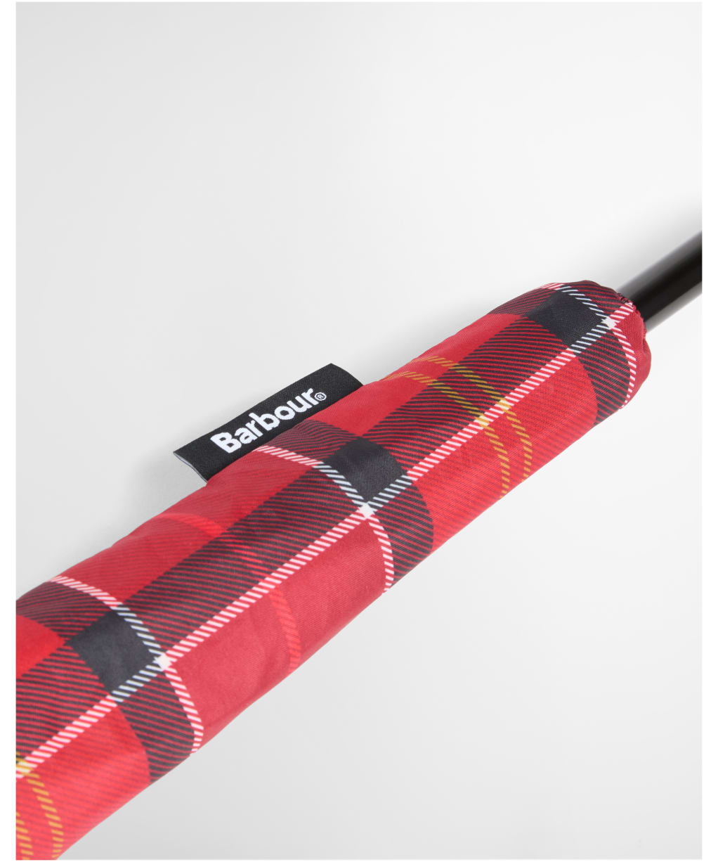 Barbour Tartan Walker Umbrella - Cardinal Tartan
