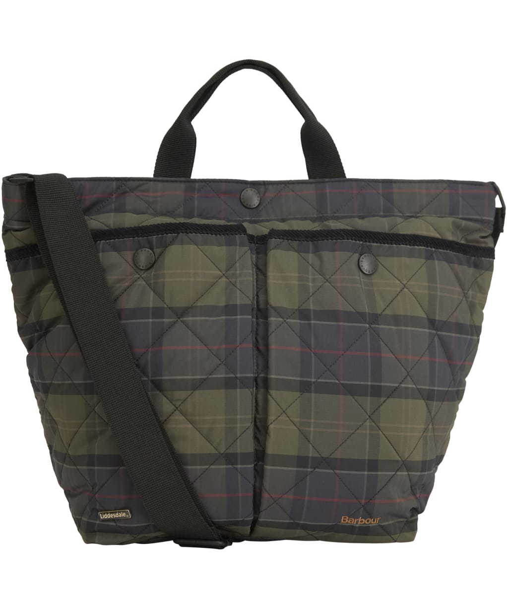 Barbour Tartan Liddesdale Tote Bag - Shadow Classic Tartan