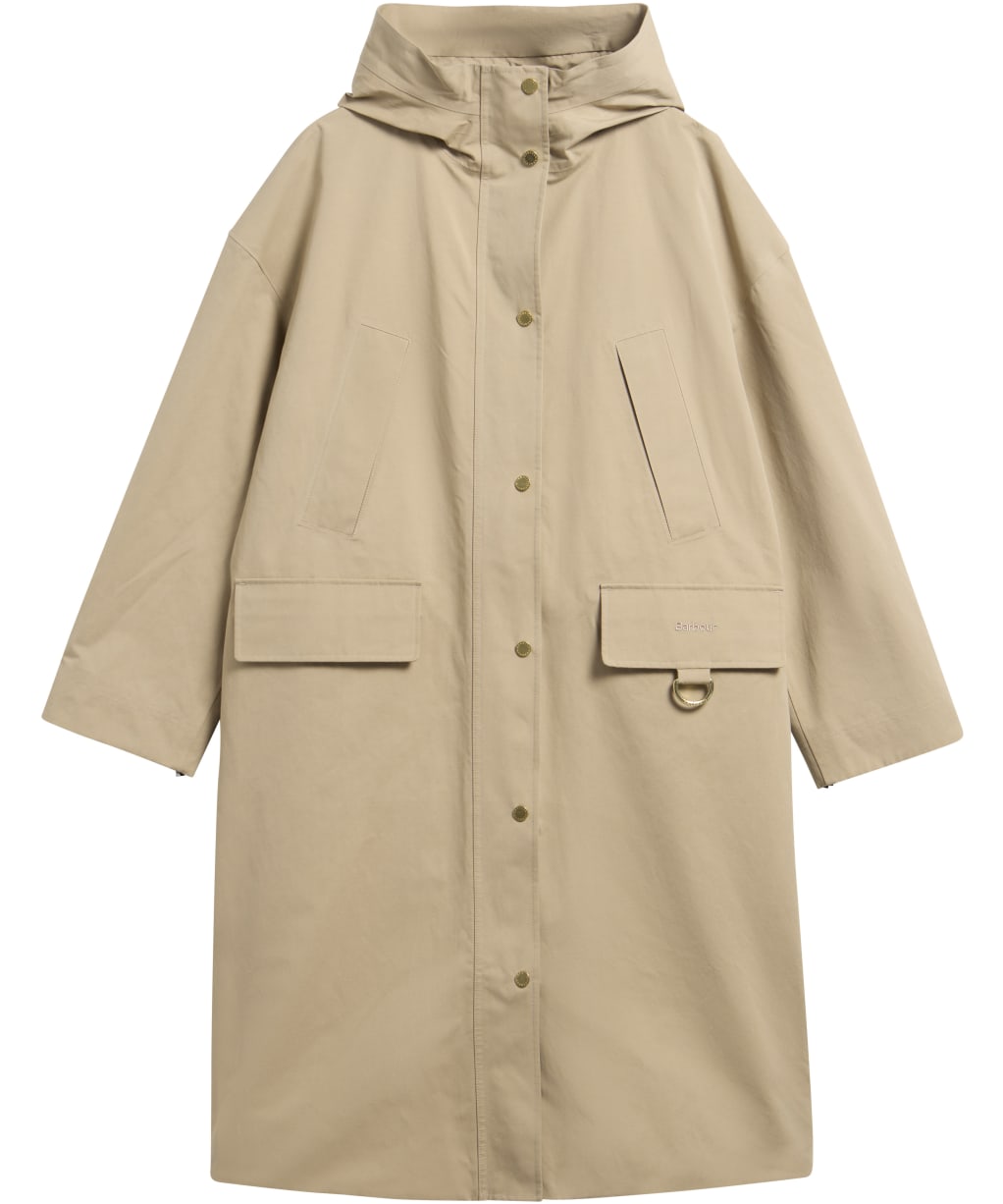  Women's Barbour Stevie Waterproof Jacket - Light Trench / Birch
