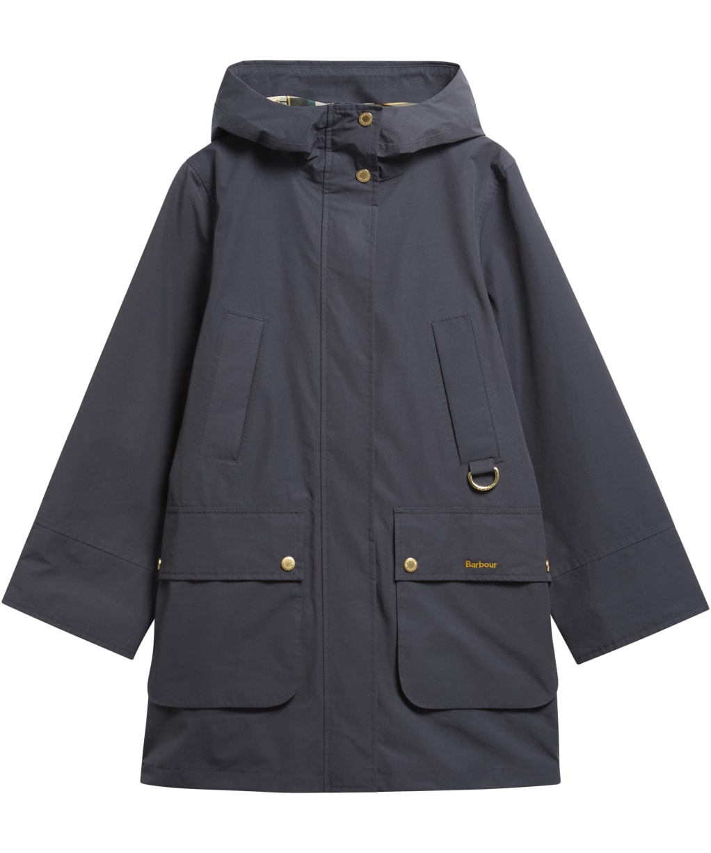  Women's Barbour Rotsea Waterproof Jacket - Dark Navy / Ancient