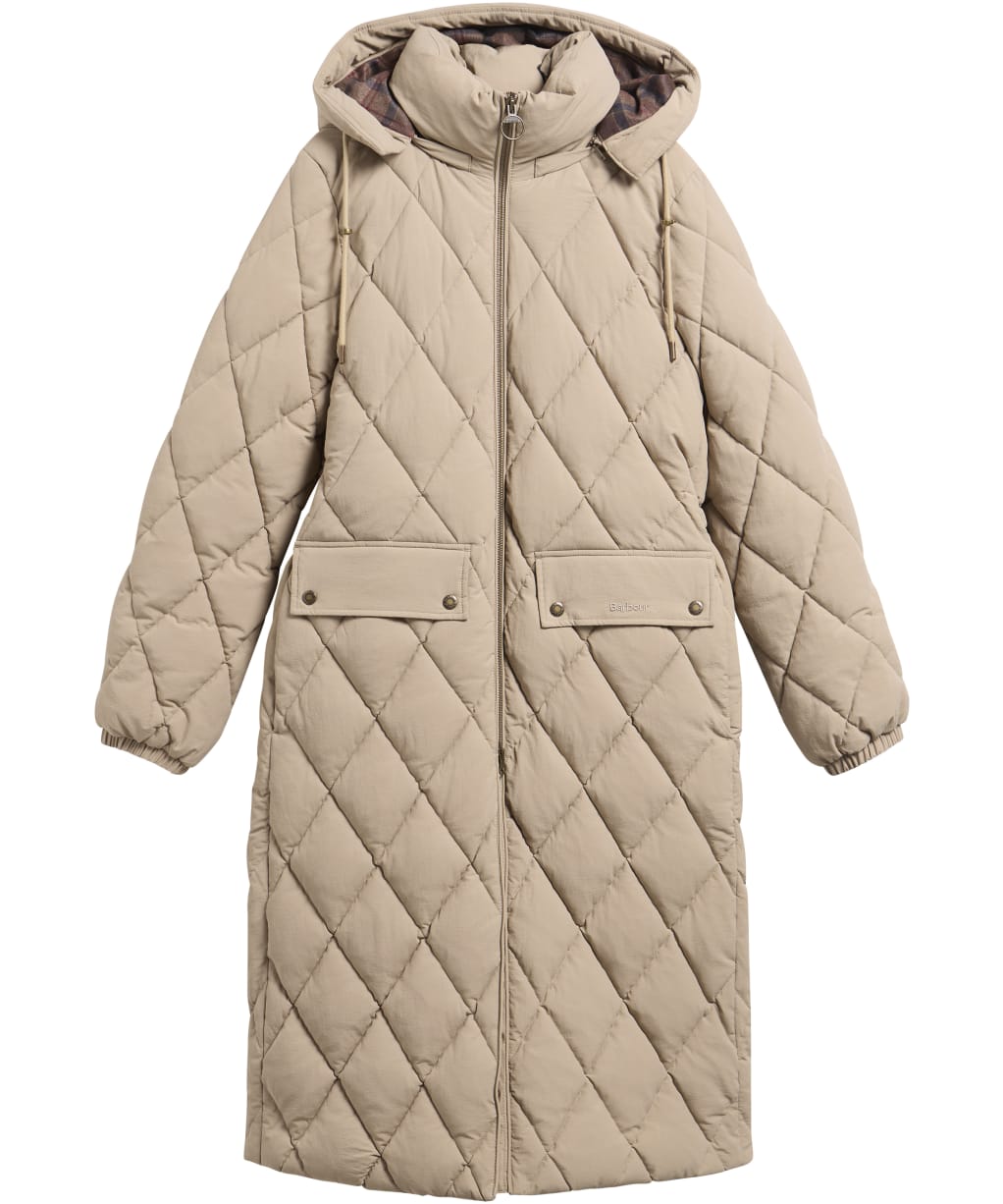 Women's Barbour Rafaella Quilted Jacket - Light Trench / Muted