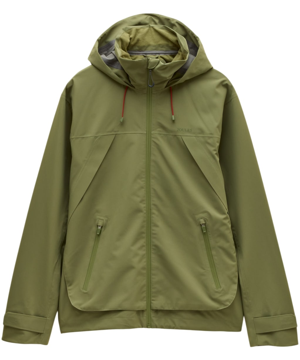  Men's Joules Country Waterproof Jacket - Green