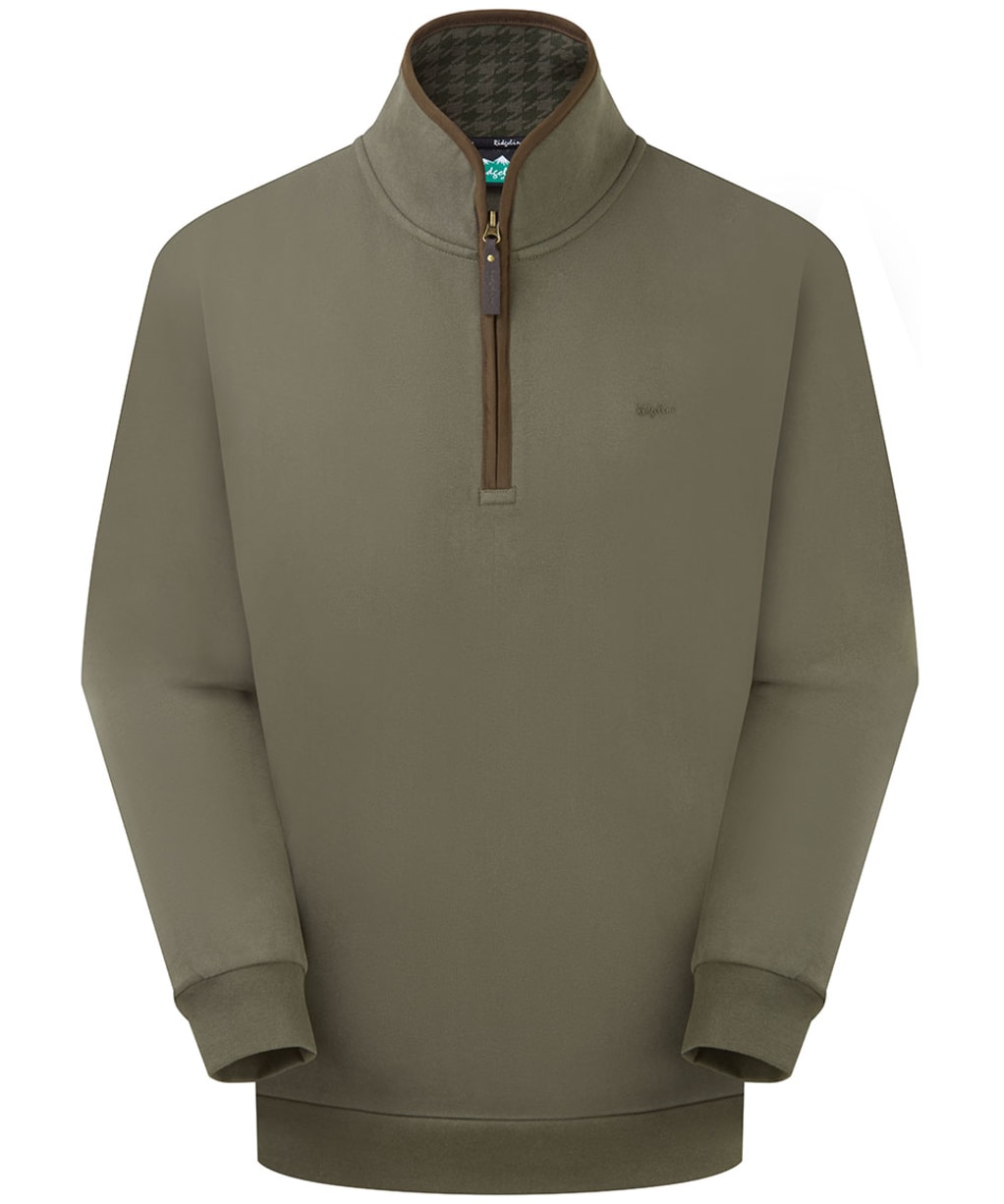 Men's Ridgeline Brancaster 1/4 Zip Top - Moss