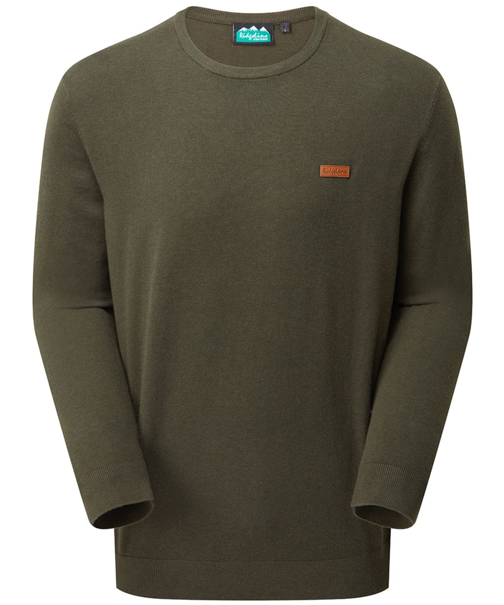 Men's Ridgeline Hartland Crew Knit - Deep Forest