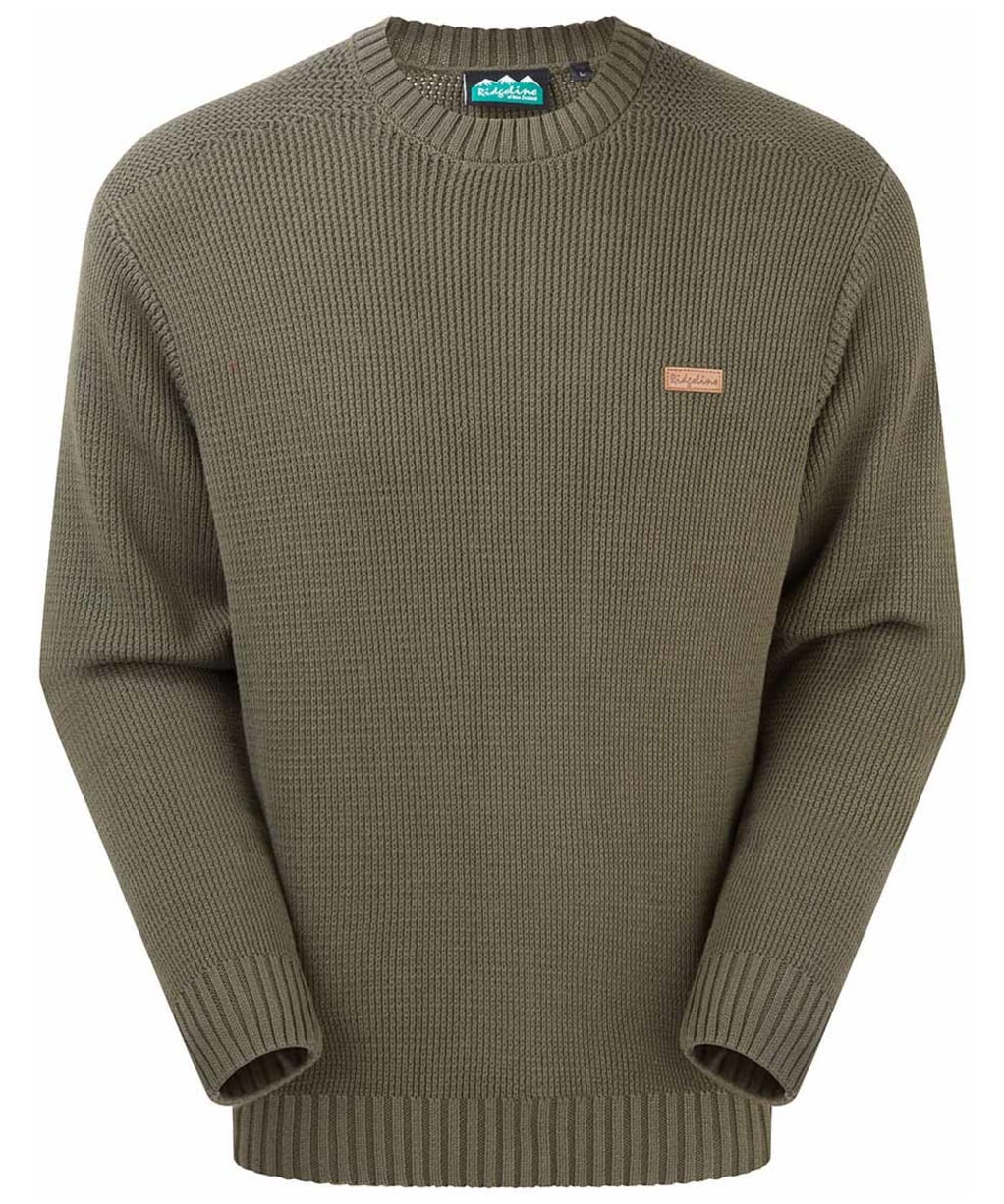 Men's Ridgeline Journeyman Knit Jumper - Moss